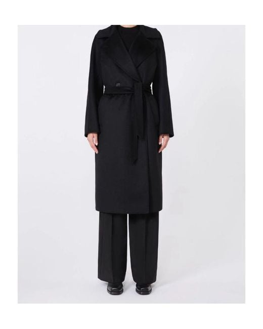 Weekend by Maxmara Black Long-Sleeved Coat