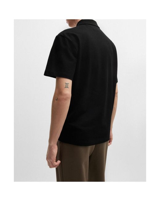 Boss Black Logo Short-Sleeve Polo Shirt for men