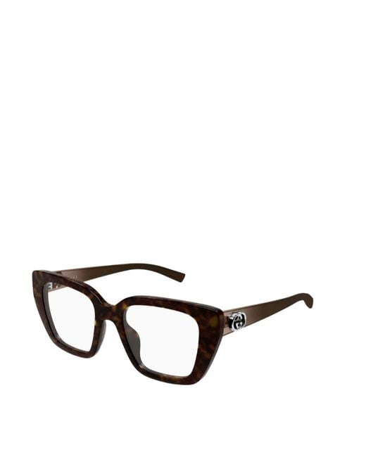 Gucci Multicolor Eyewear Cat Eye Frame Glasses for men