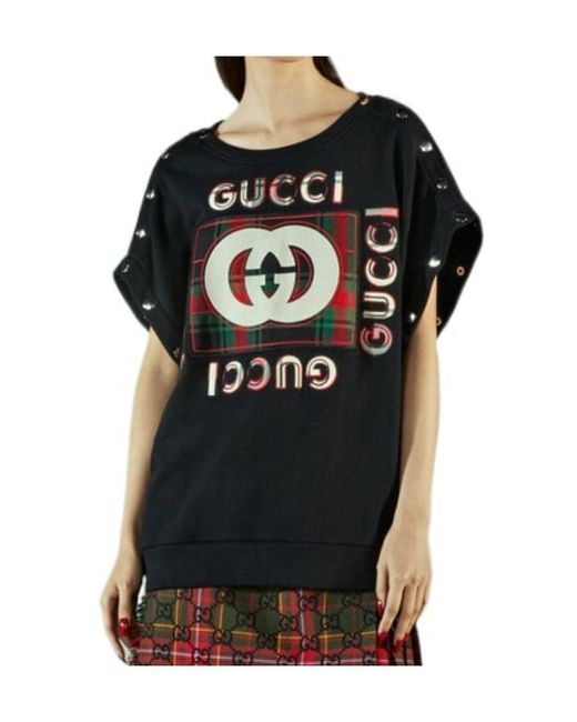 Gucci Black Retro Logo Sweater
