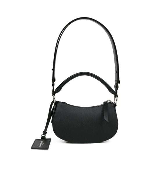 Maison Margiela Black Doll Zipped Tote Bag