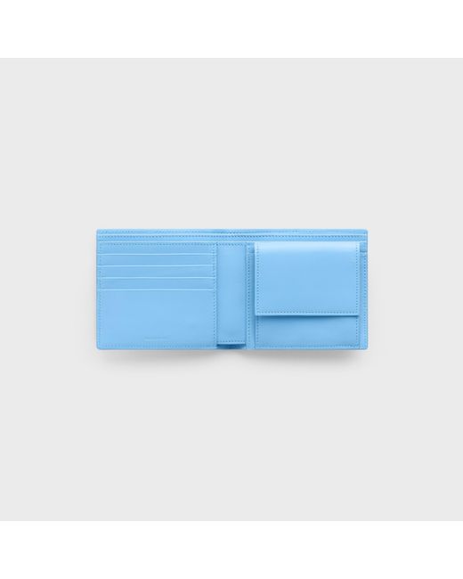 Céline Blue Bi-Fold Wallet for men