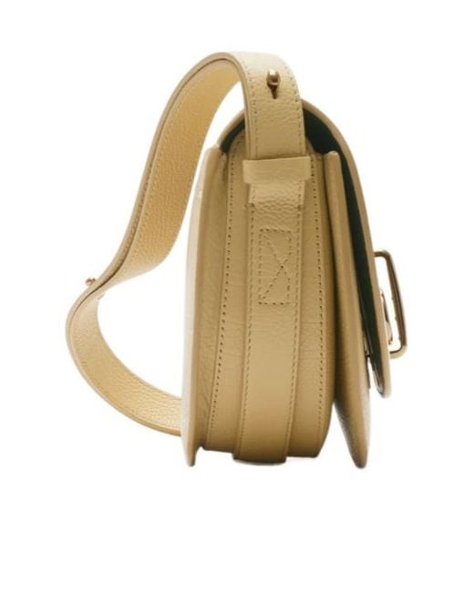Burberry Natural Small Rocking Horse Shoulder Bag