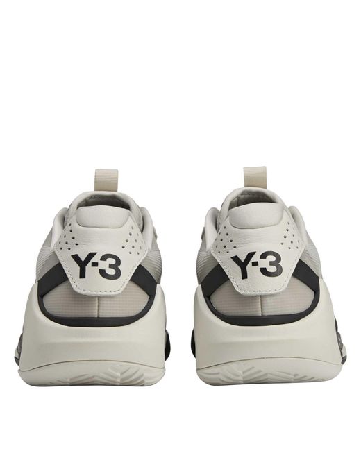 Y-3 Gray Performance Running Sneaker for men