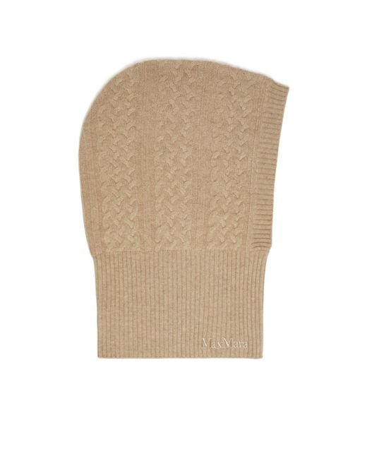 Max Mara Natural Cashmere Balaclava