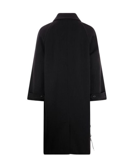 NAMACHEKO Black Long-Sleeved Coat for men