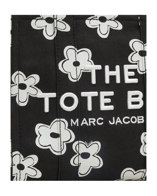 Marc Jacobs Black The Daisy Medium Tote Bag