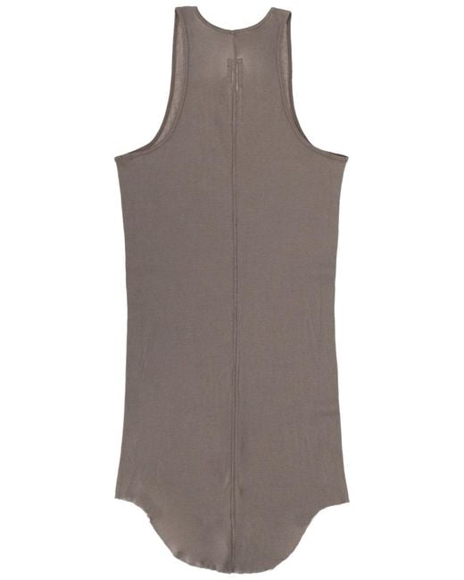 Rick Owens Brown Scoop -Neck Top for men