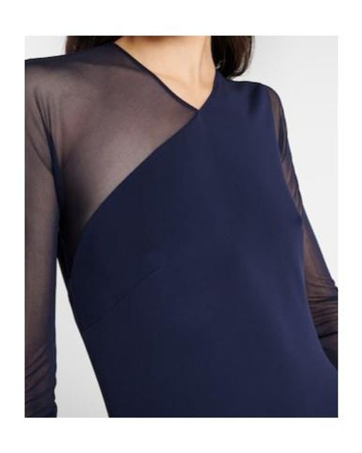 Ralph Lauren Blue Brynn Jersey Gown