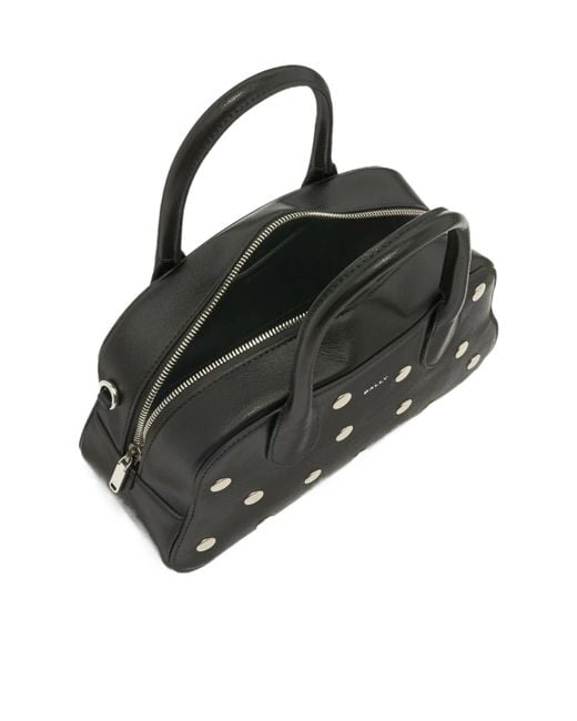Bally Black Double Handle Tote Bag