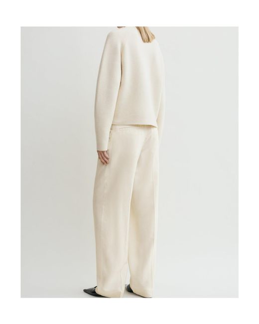 Totême  White Patch-Pocket Buttoned Cardigan