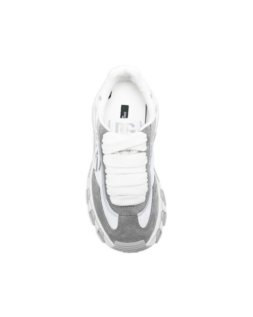 Dolce & Gabbana White Dg Country Road Sneakers