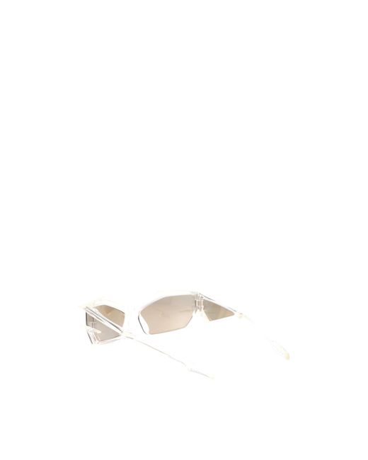 Givenchy White Eyewear Giv Cut Cat Eye Frame Sunglasses for men