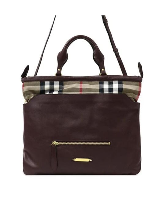 Burberry Multicolor Logo Handbag