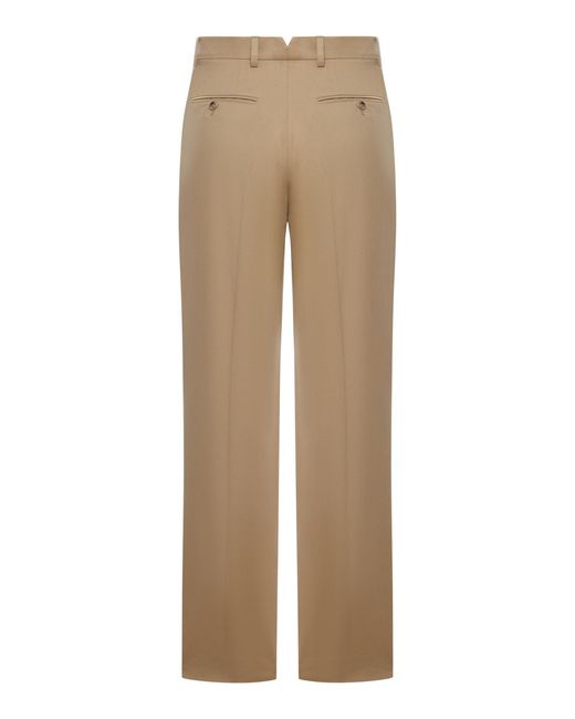 AMI Natural Ami Tailored Straight-Leg Trousers for men