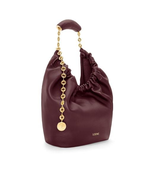 Loewe Purple Small Squeeze Bag