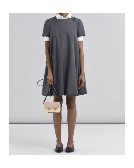 Marni Pink Light, And Leather Trunkaroo Mini Shoulder Bag