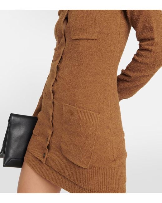 Wardrobe NYC Brown Button-Front Cardigan