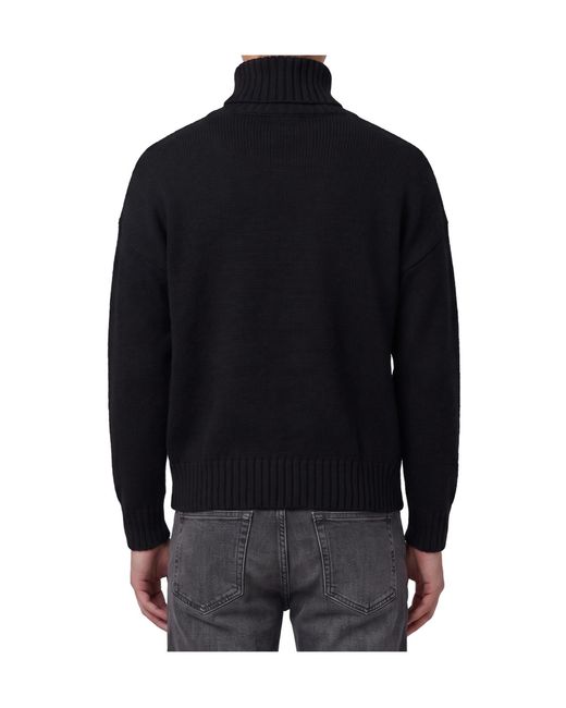 Lisa Yang Blue Olai Turtleneck Sweater for men