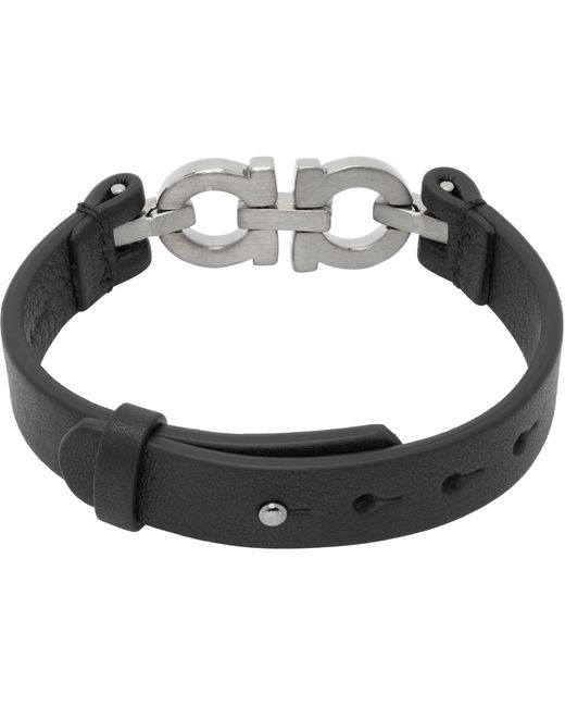 Ferragamo Multicolor Double Gancini Bracelet for men