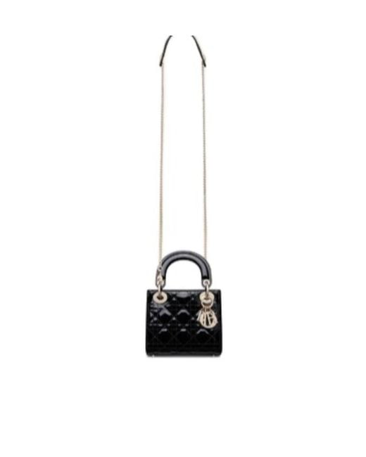 Dior Black Mini Lady Bag