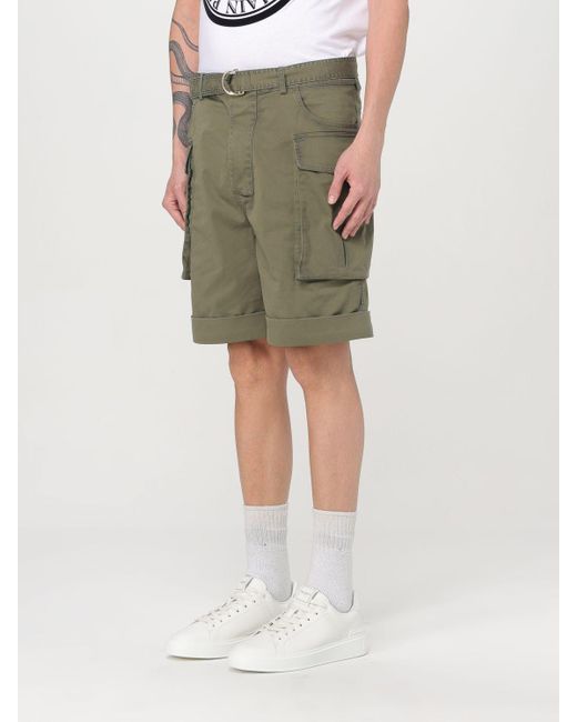 Balmain Multicolor Turn-Up Hem Cargo Shorts for men