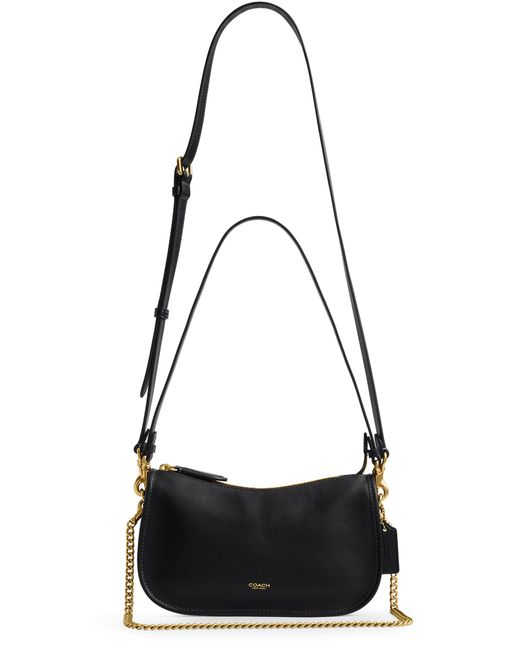 COACH Black Waverly Shoulder Bag