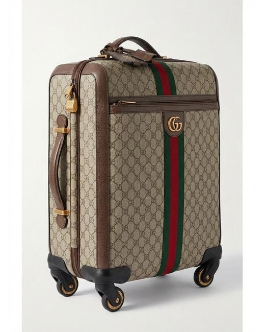 Gucci Green Savoy Small Cabin Trolley