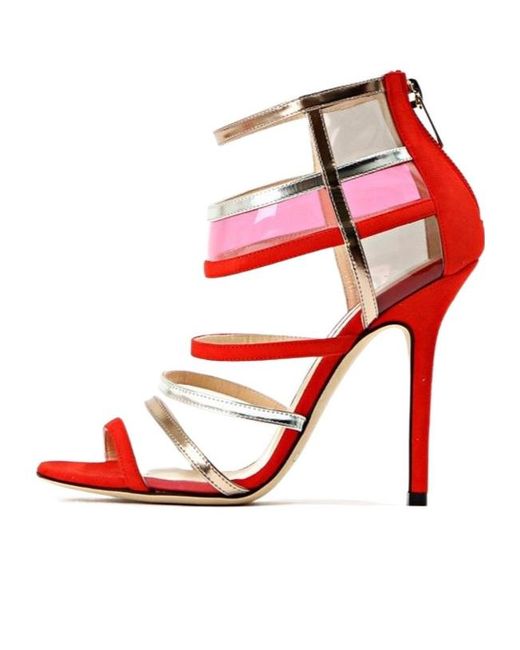 Jimmy Choo Red Maitai