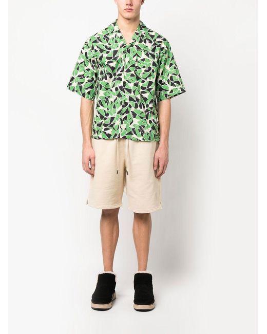 DSquared² Green Printed Shirt for men