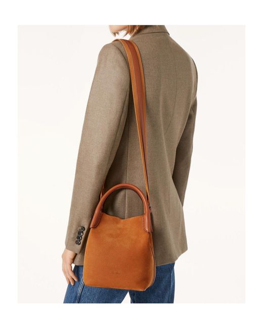 Loro Piana Brown Small Bale Bag
