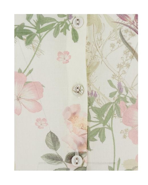 Charo Ruiz White Ibiza Ibiza Aster Floral Print Blouse