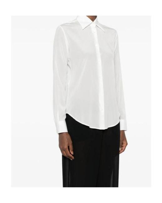 Mazzarelli White Long Sleeve Shirt