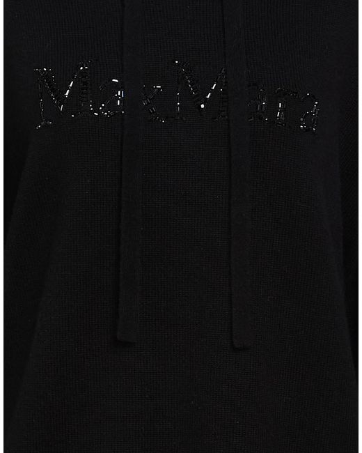 Max Mara Black Solid Color Jumpers