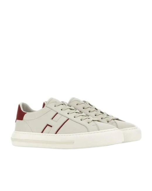 Hogan White H691 Sneakers for men