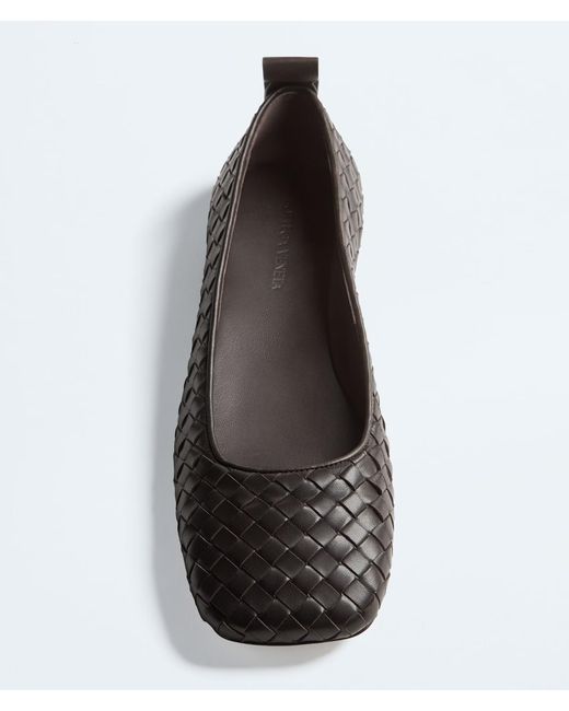 Bottega Veneta Black Charlotte Ballerina Shoes