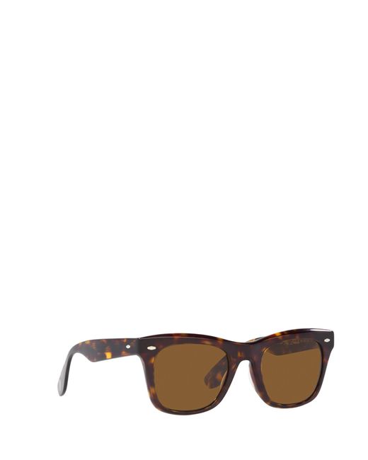 Oliver Peoples Multicolor Tortoiseshell-Effect Square-Frame Sunglasses for men