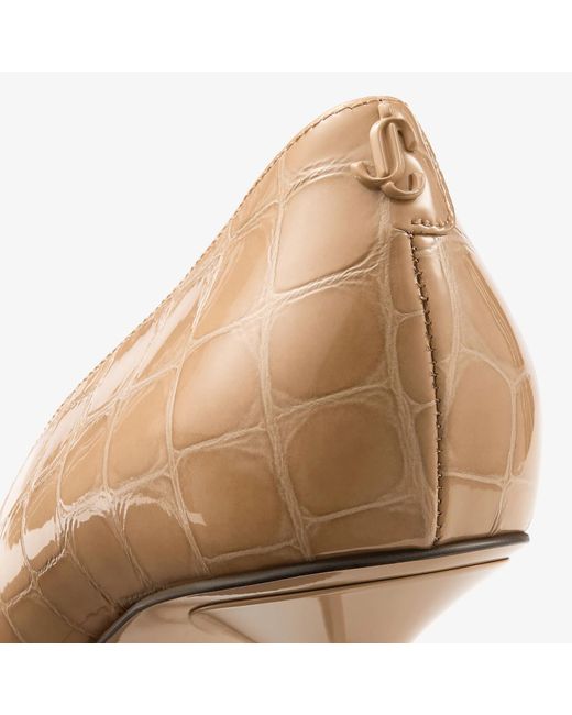 Jimmy Choo Natural Ixia 80 High Heels