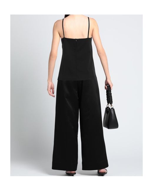 Max Mara Black Back Zipper Strap