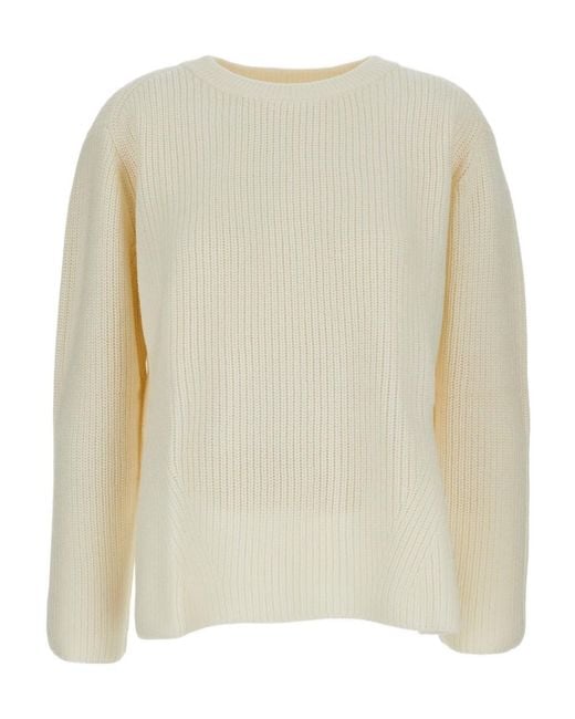 P.A.R.O.S.H. Natural Crew-Neck Sweater