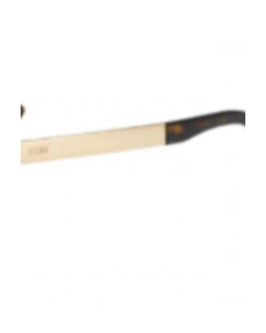 Fendi Metallic Square Sunglasses