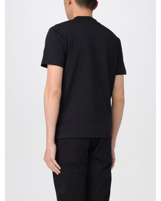 Neil Barrett Black Slim Double Bolt T-Shirt for men