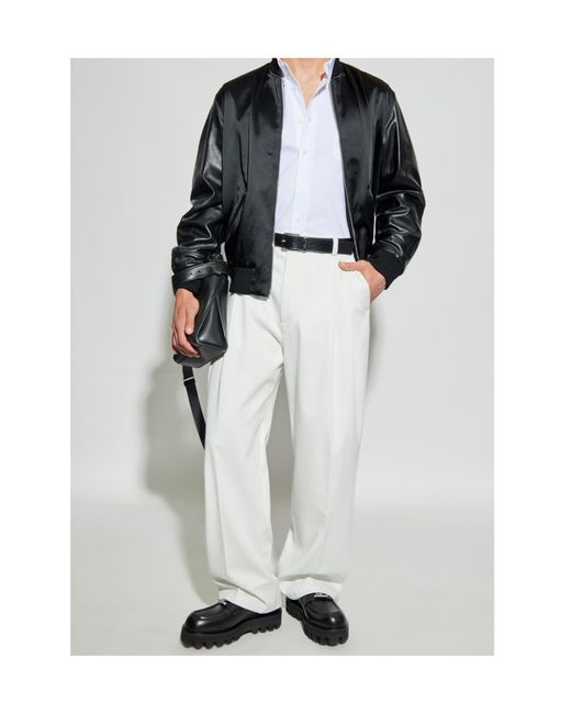 Givenchy Black Zip-Up Bomber Jacket for men