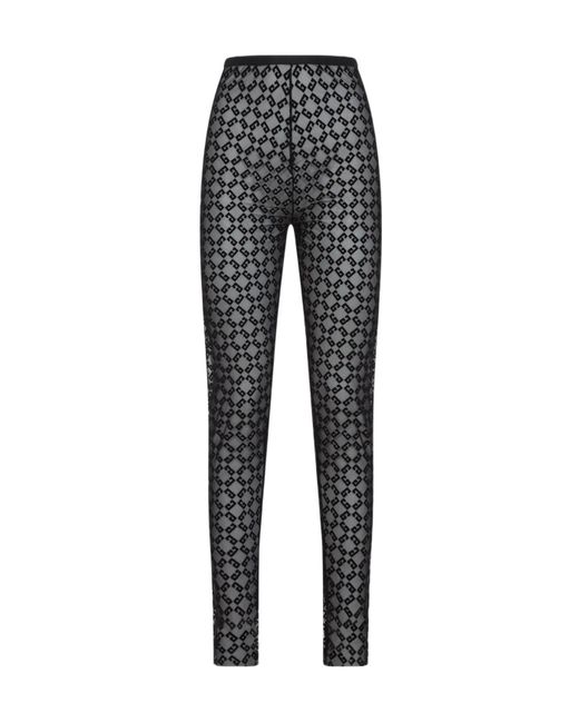 Givenchy Gray Stretch Leggings