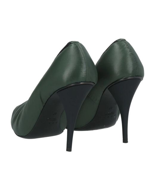 Marni Green Simple Pointed High Heels