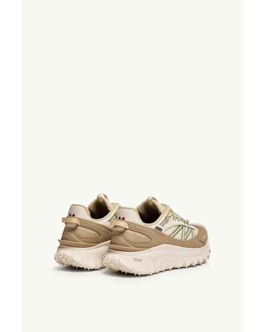 Moncler Natural Waterproof Sneakers With Eva Midsole And Vibram Megagrip Rubber Sole for men