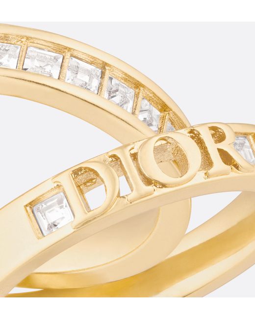 Dior Dio(R)Evolution Ring Set in Metallic | Lyst