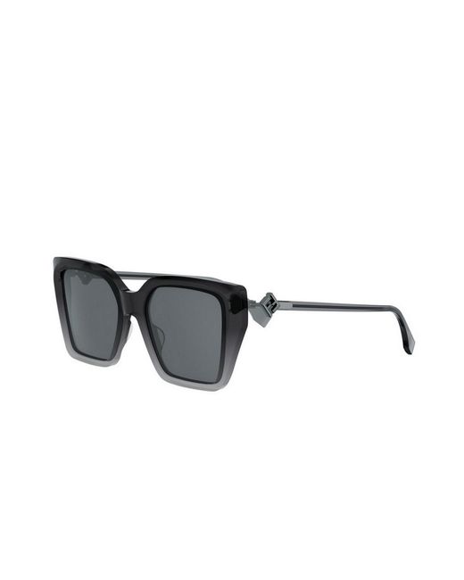 Fendi Multicolor Geometric Sunglasses