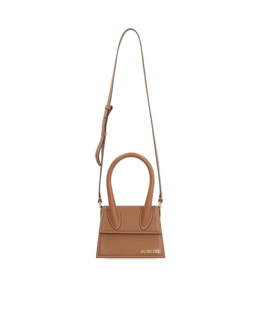 Jacquemus Brown Adjustable Shoulder Strap Shoulder Bag