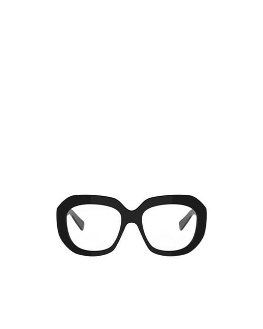 Céline White Full Frame Plain Mirror